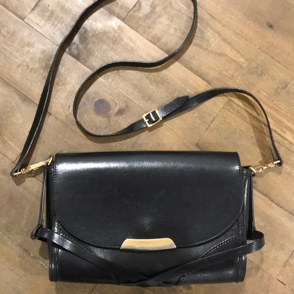 Burberry Leather Crossbody Handbag